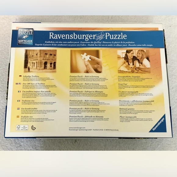 Ravensburger Country Cottage 1500 Piece Jigsaw Puzzle Made In Germany UNCOUNTED - Picture 2 of 5